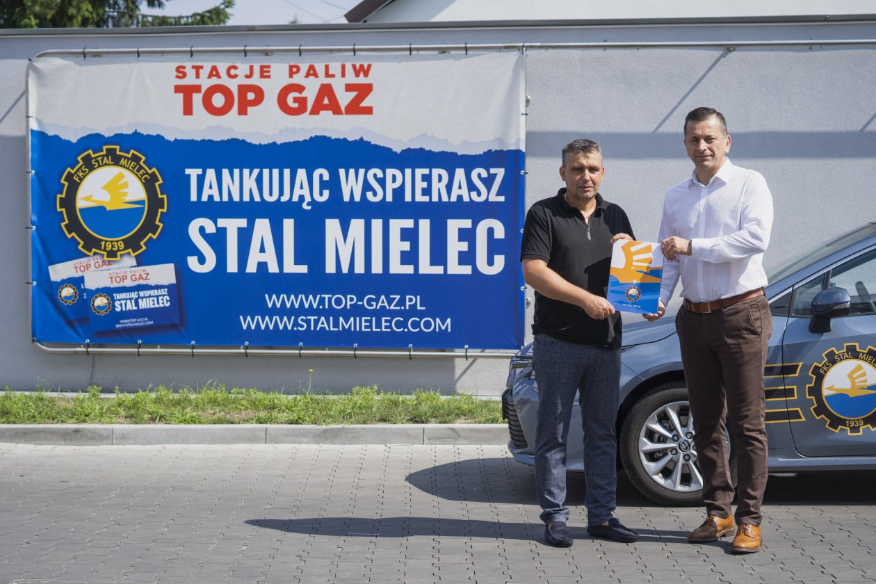 Tankuj na stacjach paliw TOPGAZ i wspieraj Stal Mielec