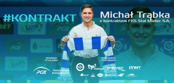 Michał Trąbka podpisał kontrakt z FKS Stal Mielec S.A.