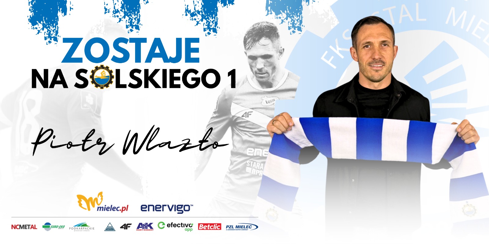 Piotr Wlazło zostaje w Stali Mielec