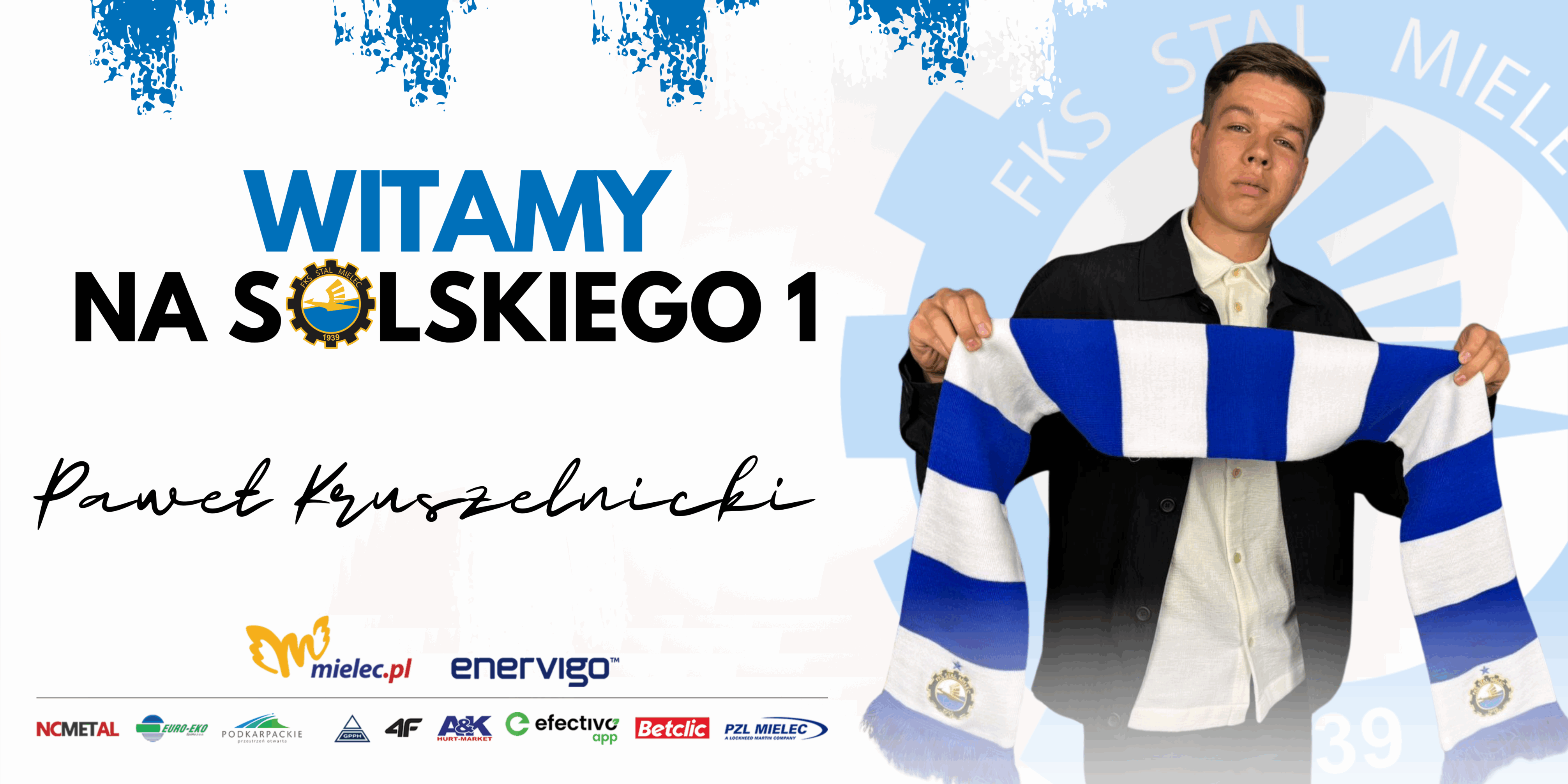 Paweł Kruszelnicki zawodnikiem FKS Stal Mielec