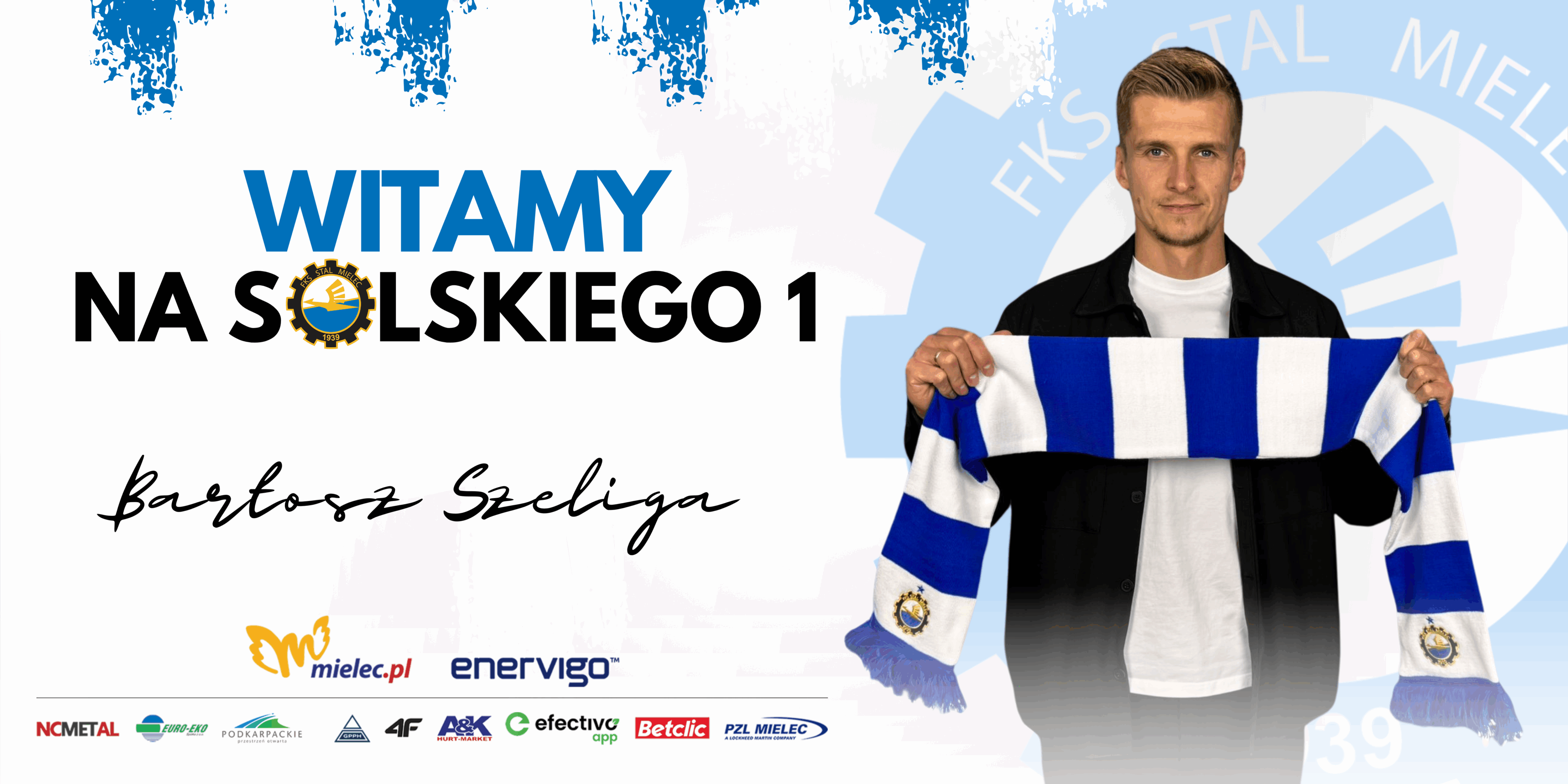 Bartosz Szeliga zawodnikiem FKS Stal Mielec