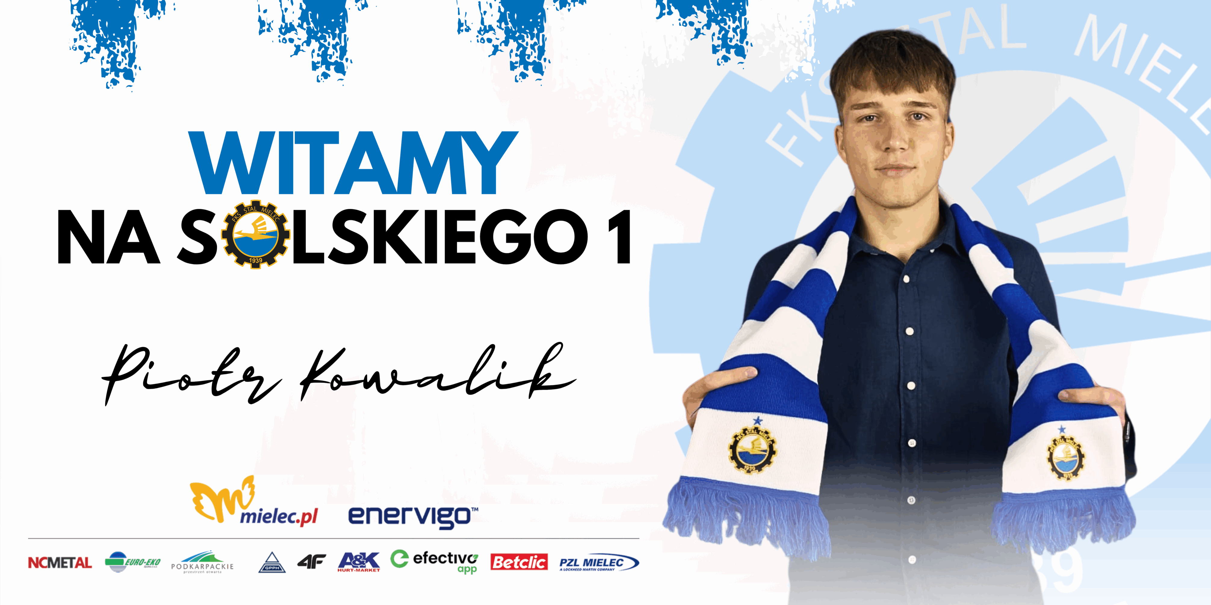 Piotr Kowalik zawodnikiem FKS Stal Mielec