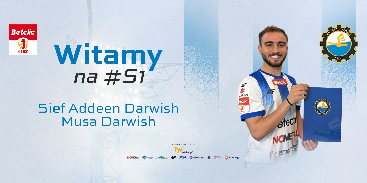 Sief Addeen Darwish Musa Darwish zawodnikiem FKS Stal Mielec