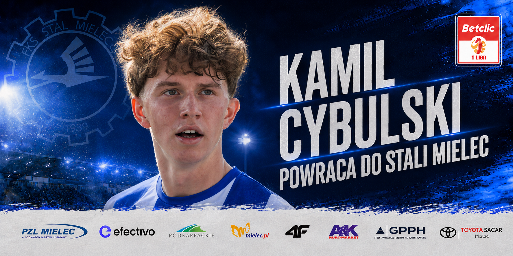 Kamil Cybulski powraca do Stali Mielec