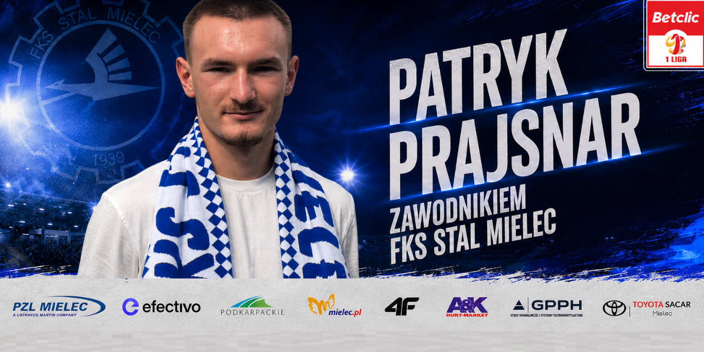 Patryk Prajsnar zawodnikiem FKS Stal Mielec